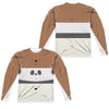 We Bare Bears - Stack (Front - Back Print) L - S Adult Poly Crew