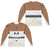 We Bare Bears - Stack (Front - Back Print) L - S Adult Poly Crew