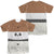 We Bare Bears - Stack (Front - Back Print) Adult Regular Fit Short Sleeve 100% Poly