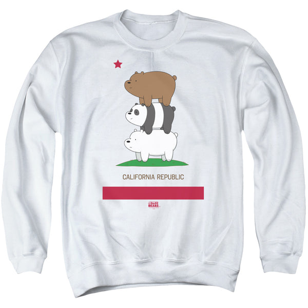 We Bare Bears - Cali Stack Adult Crewneck Sweatshirt