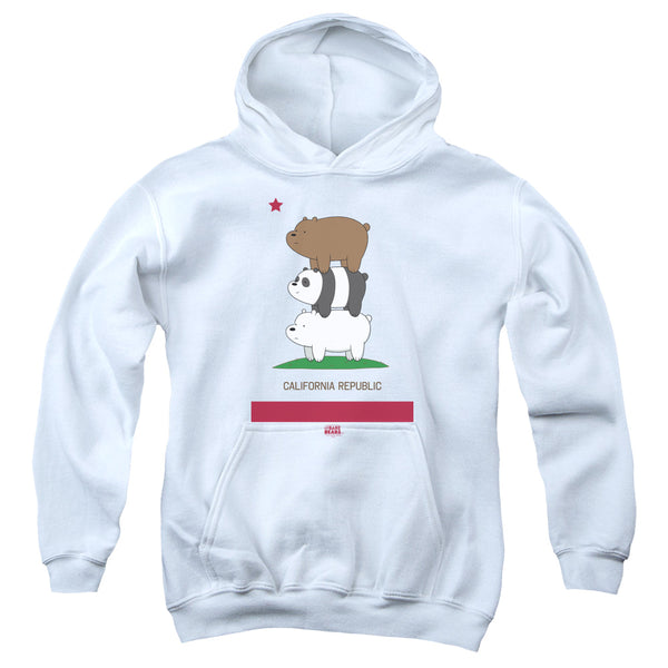 We Bare Bears - Cali Stack Youth Hooded Sweatshirt