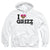 We Bare Bears - Heart Grizz Adult Pullover Hoodie