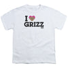 We Bare Bears - Heart Grizz Youth Short Sleeve