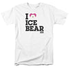 We Bare Bears - Heart ICe Bear Adult Regular Fit Short Sleeve