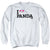 We Bare Bears - Heart Panda Adult Crewneck Sweatshirt