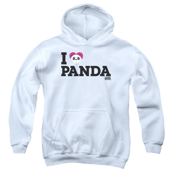 We Bare Bears - Heart Panda Youth Hooded Sweatshirt