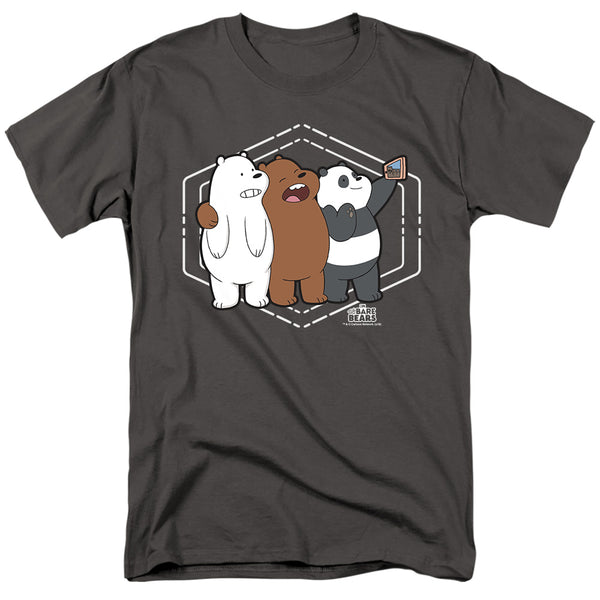 We Bare Bears - Selfie Adult Regular Fit Short Sleeve