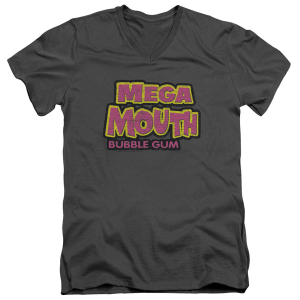 Dubble Bubble - Mega Mouth Adult Slim Fit V Neck Cotton