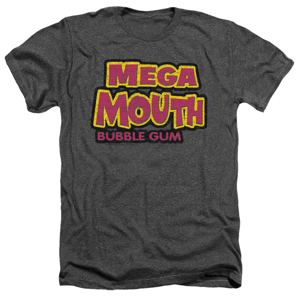 Dubble Bubble - Mega Mouth Adult Regular Fit Heather Short Sleeve