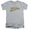 Dubble Bubble - Tongue Splashers Logo Adult Slim Fit V Neck Cotton