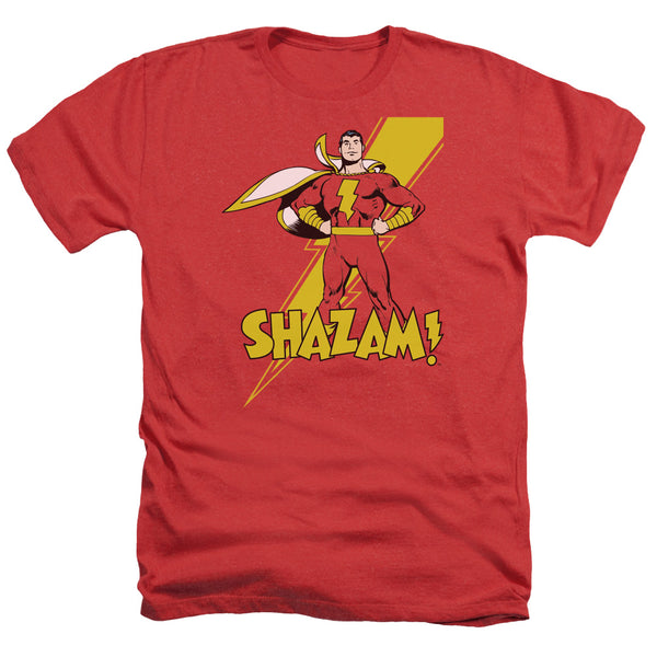 DC Shazam - Shazam Adult Regular Fit Heather Short Sleeve