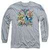 DC - Justice League Assemble Adult Long Sleeve