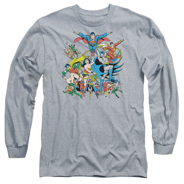 DC - Justice League Assemble Adult Long Sleeve