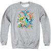 DC - Justice League Assemble Adult Crewneck Sweatshirt