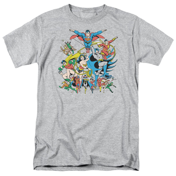 DC - Justice League Assemble Adult Regular Fit Short Sleeve