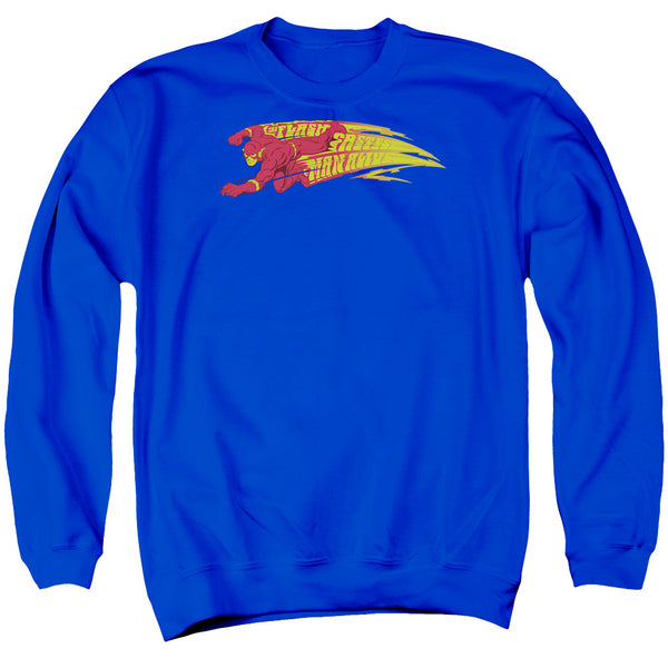 Flash - Fastest Man Alive Adult Crewneck Sweatshirt