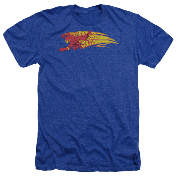 Flash - Fastest Man Alive Adult Regular Fit Heather Short Sleeve