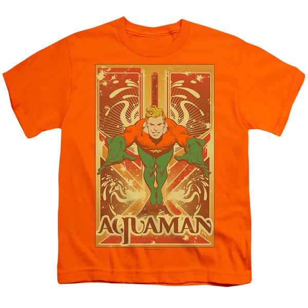 DC - Aquaman Youth Short Sleeve