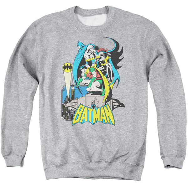 Dc Batman - Heroic Trio Adult Crewneck Sweatshirt
