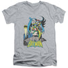 Dc Batman - Heroic Trio Adult Slim Fit V Neck Cotton