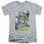 Dc Batman - Heroic Trio Adult Slim Fit V Neck Cotton