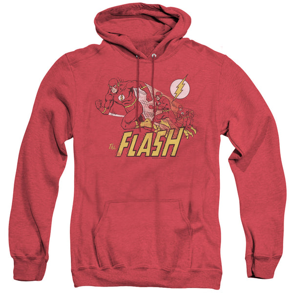 Flash - Crimson Comet Adult Heather Hoodie