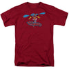 Dc - Red Tornado Adult Regular Fit Short Sleeve