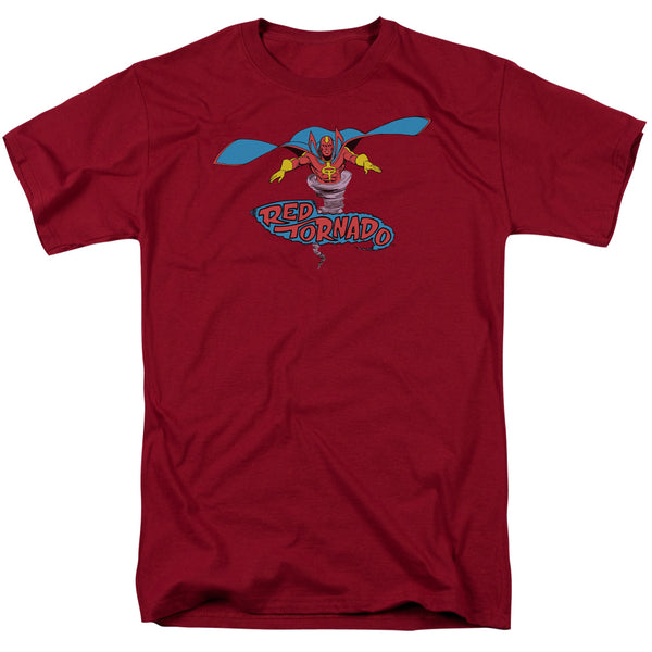 Dc - Red Tornado Adult Regular Fit Short Sleeve