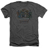 DC - Join The Justice League Adult Regular Fit Heather Short Sleeve