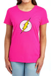 Flash - Flash Logo Distressed Women's Short Sleeve