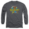 DC Shazam - Power Bolt Adult Long Sleeve