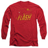 Flash - Flash Speed Distressed Adult Long Sleeve