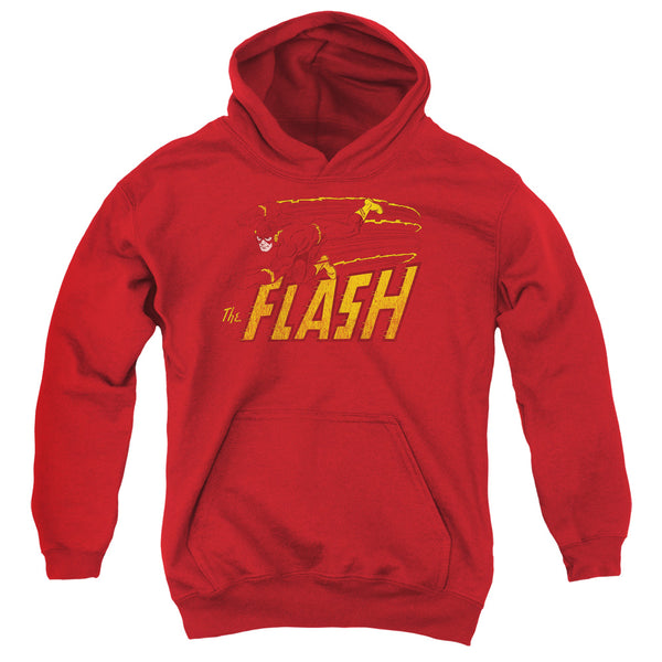 Flash - Flash Speed Distressed Youth Hooded Sweatshirt