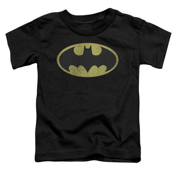 DC - Retro Bat Logo Distressed Toddler Short Sleeve