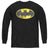 DC - Retro Bat Logo Distressed L - S Youth