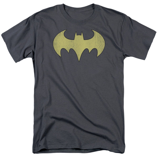 DC - Batgirl Logo Distressed Adult Regular Fit Short Sleeve
