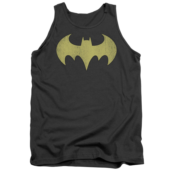 DC - Batgirl Logo Distressed Adult Tank Top