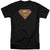 DC - Retro Supes Logo Distressed Adult Tall Fit Short Sleeve