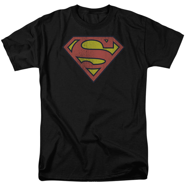 DC - Retro Supes Logo Distressed Adult Regular Fit Short Sleeve
