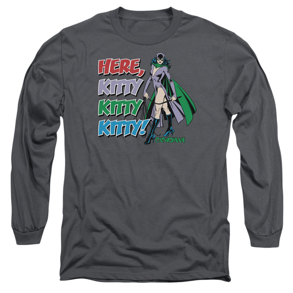 DC - Here Kitty Adult Long Sleeve