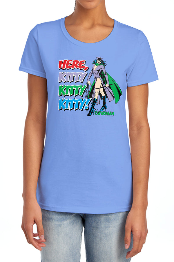 DC - Here Kitty Women's Short Sleeve