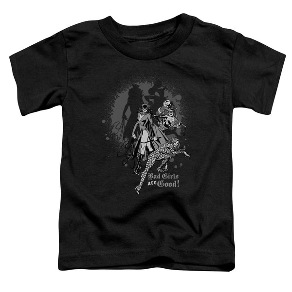 DC - Bad Girls Are Good Toddler Short Sleeve