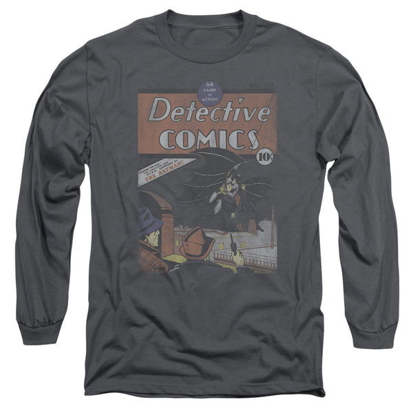 DC - Detective #27 Distressed Adult Long Sleeve