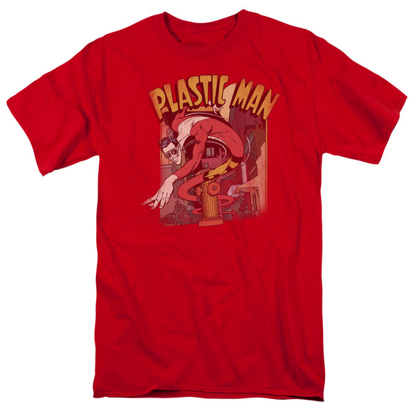 DC - Plastic Man Street Adult Regular Fit Short Sleeve