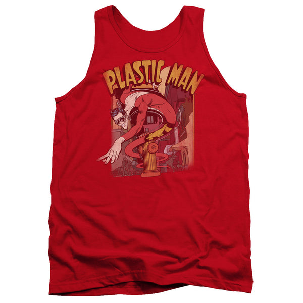 DC - Plastic Man Street Adult Tank Top