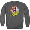 Flash - Run Flash Run Adult Crewneck Sweatshirt