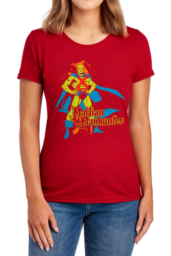 DC - Martian Manhunter Women's Short Sleeve