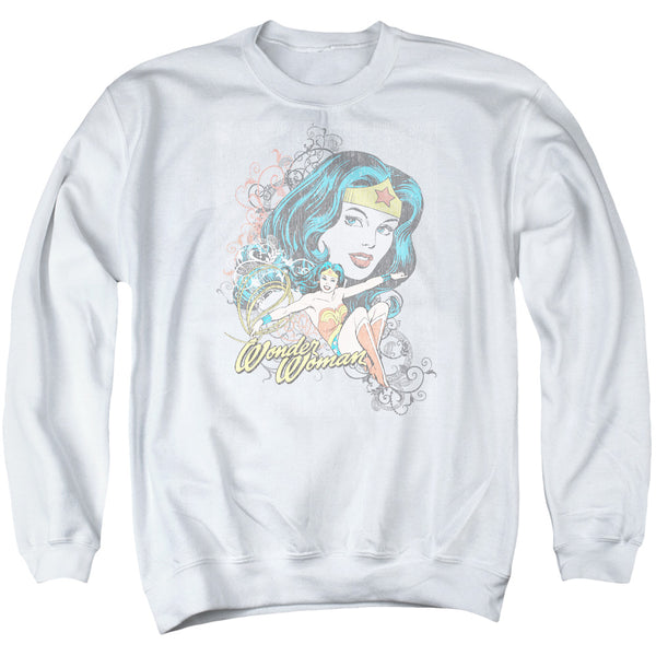 DC - Wonder Scroll Adult Crewneck Sweatshirt