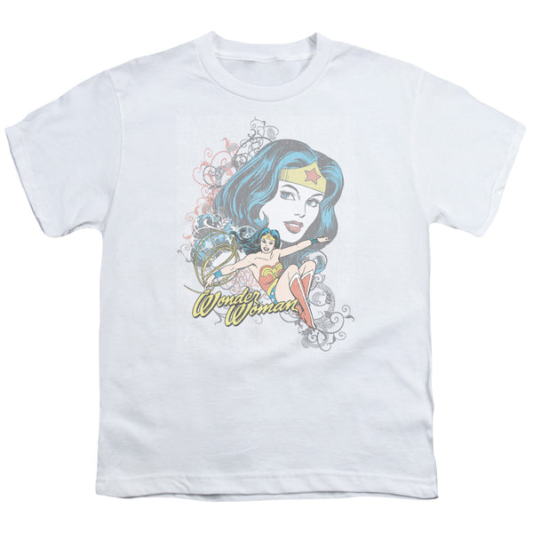 DC - Wonder Scroll Youth Short Sleeve