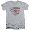 DC - Elongated Man Adult Slim Fit V Neck Cotton